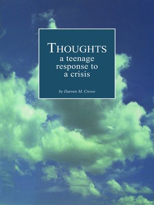 cover image of Thoughts ... a Teenage Response to a Crisis